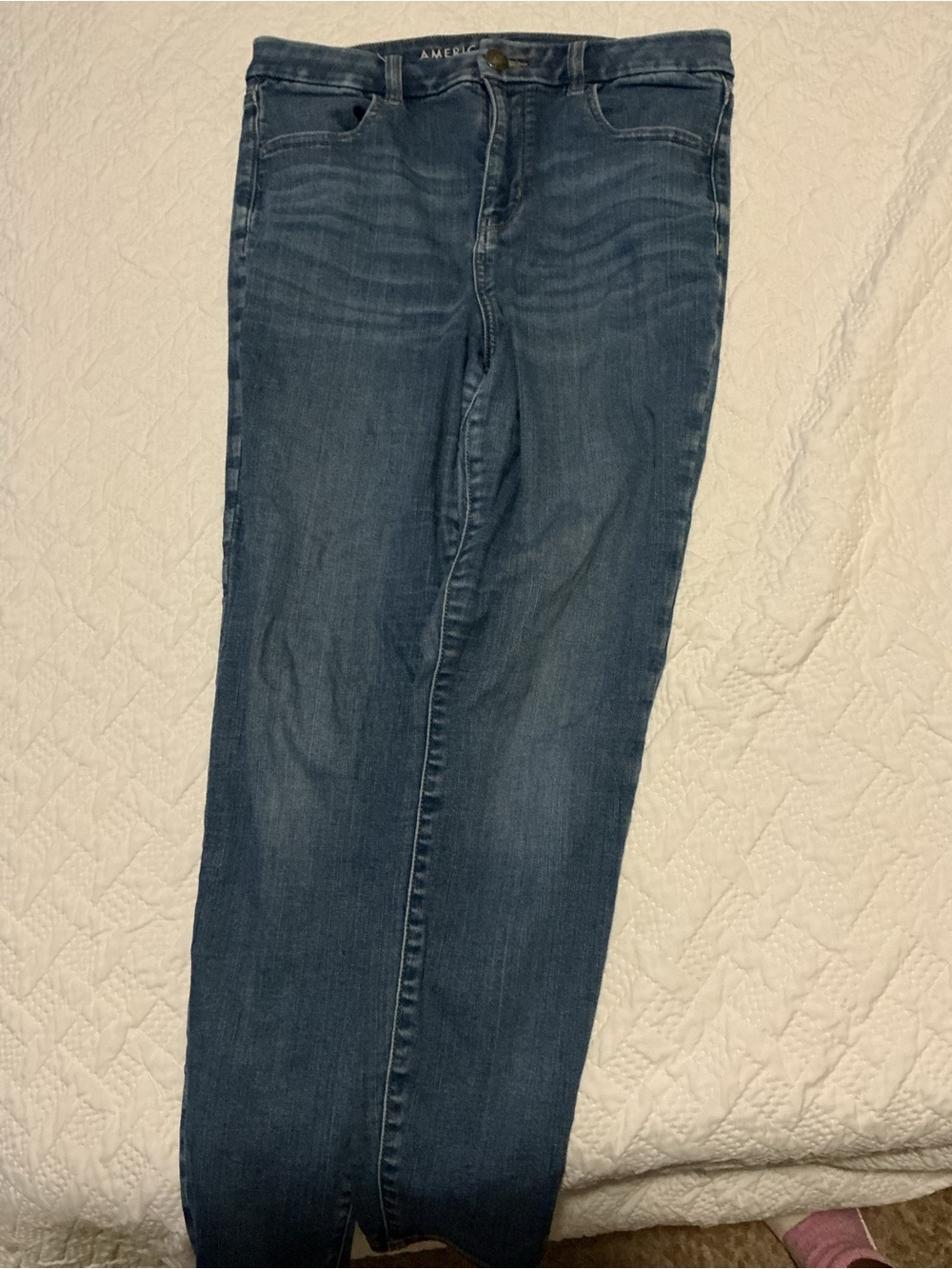 American Eagle Outfitters Slim Straight Blue Jeans